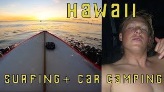 Surfing and Car Camping on the North Shore (Hawaii)