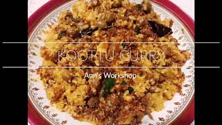 KERALA SADYA KOOTTU CURRY / KERALA YAM CHICK PEA CURRY