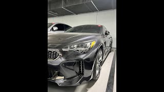 Обзор KIA STINGER 2018г, интерьер,  разве не ЖИР ???!!