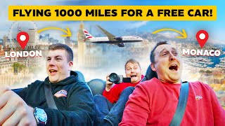 WE FLEW 1000 MILES FOR A FREE CAR!