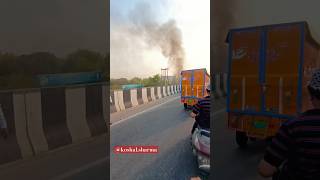 #burningtruck #roadjam #ghaziabad #up