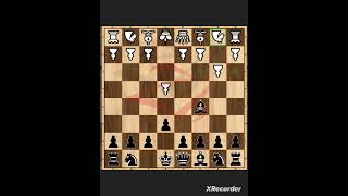 win fast chess trap to checkmate in 6 moves #shorts #chess #viral #shortsvideo