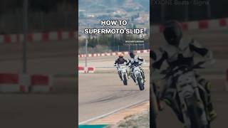 HOW TO SUPERMOTO SLIDE #racing #motorcycleracing #supermoto