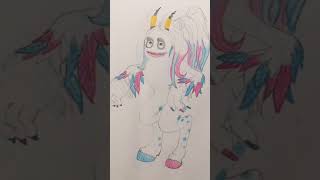 Рисуем Парлсону из #mysingingmonsters #parlsona #shorts