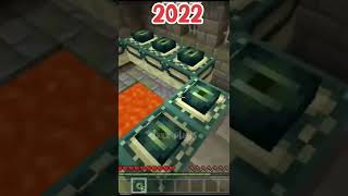 MINECRAFT 2022 VS 2081 REALESTATE #minecraftshorts #short #minecraft #shortfeed #realestate