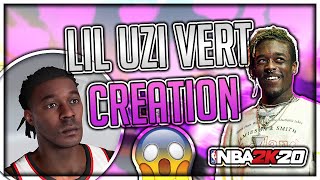 HOW TO CREATE LIL UZI VERT | FACE CREATION - NBA 2K20