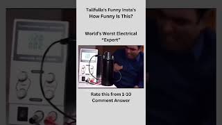 World’s worst electrical “expert” demonstrates various experiments with shocking results #funny