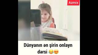 onlayn ders prikol tossoran deye bilmeyen maraqli usaq 2021