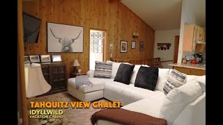 Tahquitz View Chalet - 3 Bedroom Vacation Rental in Idyllwild, CA.  2 Baths, Sleeps 8, Pet Friendly