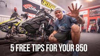 5 FREE tips for your Polaris 850 before you ride it