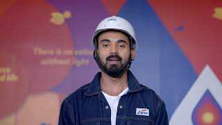 Watch KL Rahul's exploration of our JSW Paints Plant at Vijayanagar