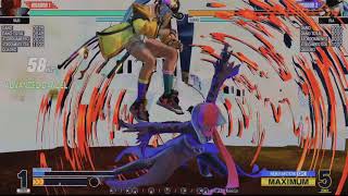 KOF XV NAJD COMBOS TOD