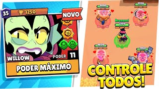 CONTROLE TODOS! - DATA REVELADA e TUDO SOBRE a NOVA BRAWLER WILLOW