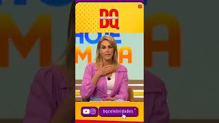 Durante o término do 'Hoje em Dia', a Ana Hickmann se pronunciou a respeito do ocorrido.📽: RecordTV