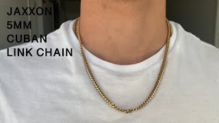 JAXXON 5MM CUBAN LINK REVIEW