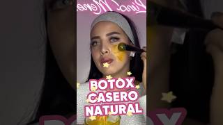 Botox casero NATURAL piel joven y hermosa 😨#tips #naturalbeauty #trucosdebelleza #skincare