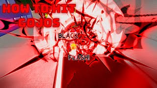 HOW TO HIT GOJOS BLACK FLASH! Jujutsu shenanigans