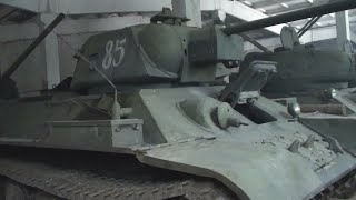 Т-34-76 tank replica (base on T-44M tank)