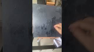 Acrylic painting| designed with charcoal