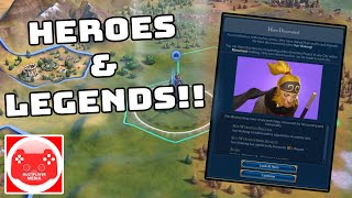 Civ 6: Heroes & Legends Analysis! (November Expansion)