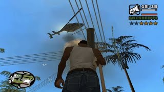 GTA San Andreas 2023 Latest Fighting With Police Helicopter