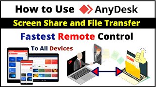 Anydesk Remote Desktop Tutorial - How to Use Anydesk PC to Mobile Correctly