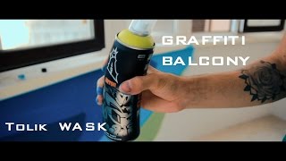 Wask | Как просто украсить балкон | Graffiti Balcony