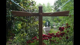 Clothesline vertical gardening part 4