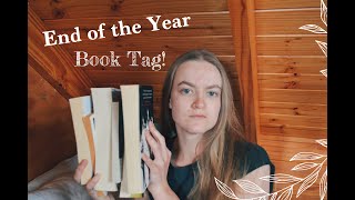 End of the Year Book Tag (inspired by Ariel Bissett!)