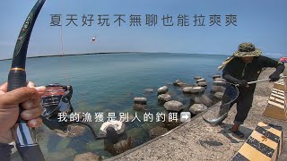 磯投 浮標放流 大目海鰱