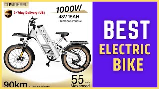 Best Electric Bike - Coswheel M20 Mountain Electric Bike on Aliexpress