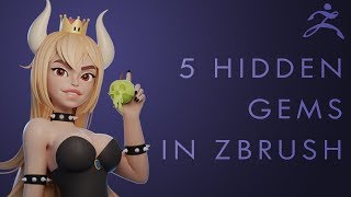 5 HIDDEN GEMS in ZBRUSH