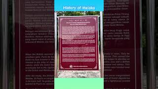 History of Melaka / Melacca, Malaysia || UnitedJoy