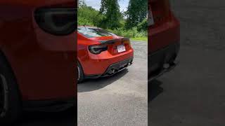 Toyota gt86 headers and Catback start and revs