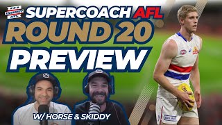 AFL Supercoach 2024 | Round 20 Live Preview