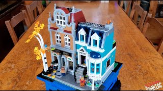 Bookshop by the Montreal Lego Maniac - unboxing, speed build and review