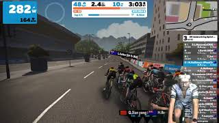 Zwift Race Video - 3R Innsbruckring Sprint Race