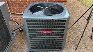 2023 Goodman Heat Pump Startup/Shutdown