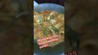 Ikan mas arsik andaliman makanan khas suku Batak yang lagi viral #arsik #ikanmas #andaliman #kuliner