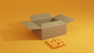 BOX TUTORIAL-Blender Speed art tutorial