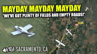 ENGINE FAILURE | Small plane makes emergency landing in Sacramento County field!