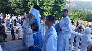 Святкова Божественна Літургія у Свято Іоанно-Богословському монастирі. Хрещатик 07.07.2022 р.