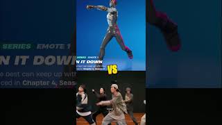 RUN IT DOWN Emote IN REAL LIFE 400% SYNC