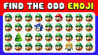 139 puzzles for GENIUS | Find the ODD One Out - Sonic, Mario, Spiderman Edition🌟😈 Quiz Lion