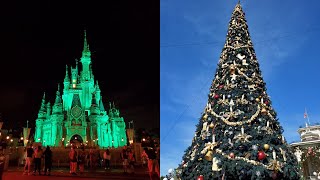 Walt Disney World's Magic Kingdom Christmas Decor|From Scary to Merry|2021