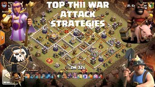 TH11 war attack Strategy 2018 | Clash of Clans | 3 star TH11