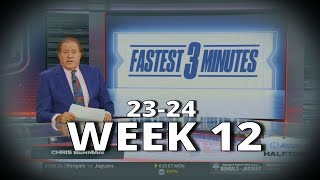 Chris Berman Fastest 3 Minutes | ESPN MNF 2023-24 Week 12 | BEARS vs VIKINGS