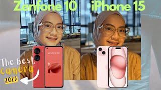 Pemenang Blind Test Kamera 2023 vs Iphone 15 ! Asus Zenfone 10 vs Iphone 15