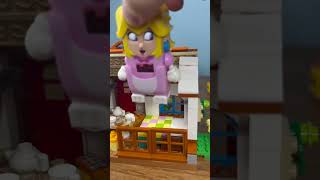 LEGO Princess Peach plays Animal Crossing #legomario LEGO Super Mario