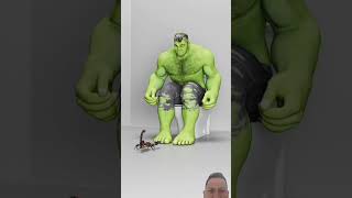 #hulk #marvel #avengers #toys #stopmotion #animation #scorpion #spiderman #chainsaw #stihl